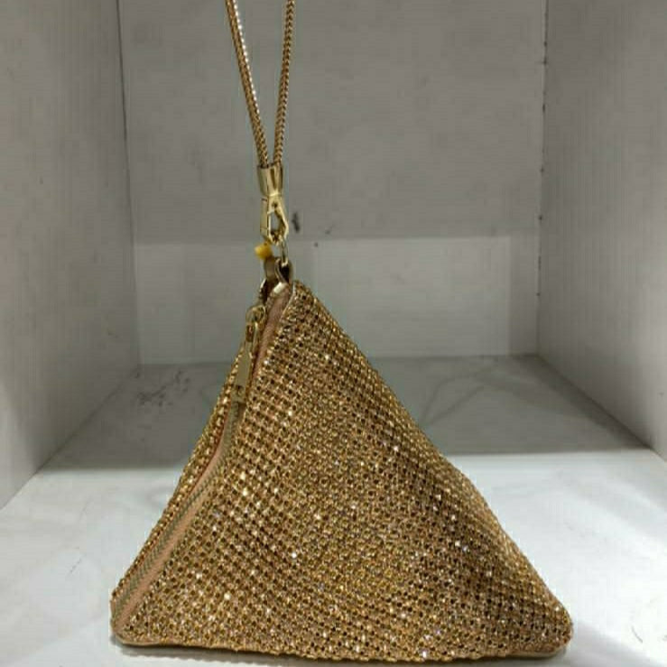 Gold Luxury Fashion Bag